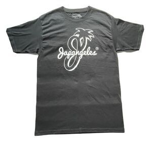 NWOT Japangeles Huge Logo T-Shirt Tee Black Medium Men Limited RARE